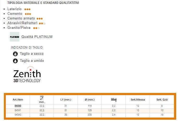 KAPRIOL Диск для бетона и железобетона Power tools - dischi per macchine portatili sun-id-1384561 - Вид №1