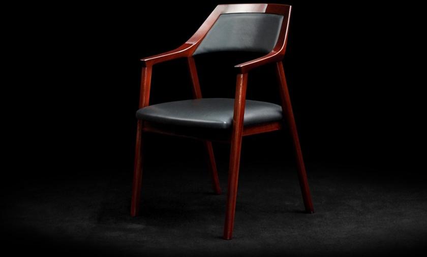 Mytto Стул из орехового дерева с подлокотниками Larforma sun-id-1373229 - Вид №10