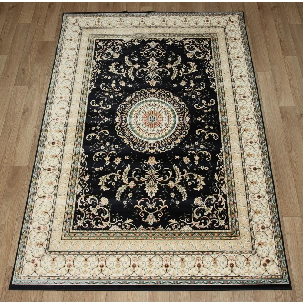 Ковер вискоза Hermitage 14377/3161 135x195 см цвет синий 85304788 STLM-2156471 RAGOLLE  - Вид №5