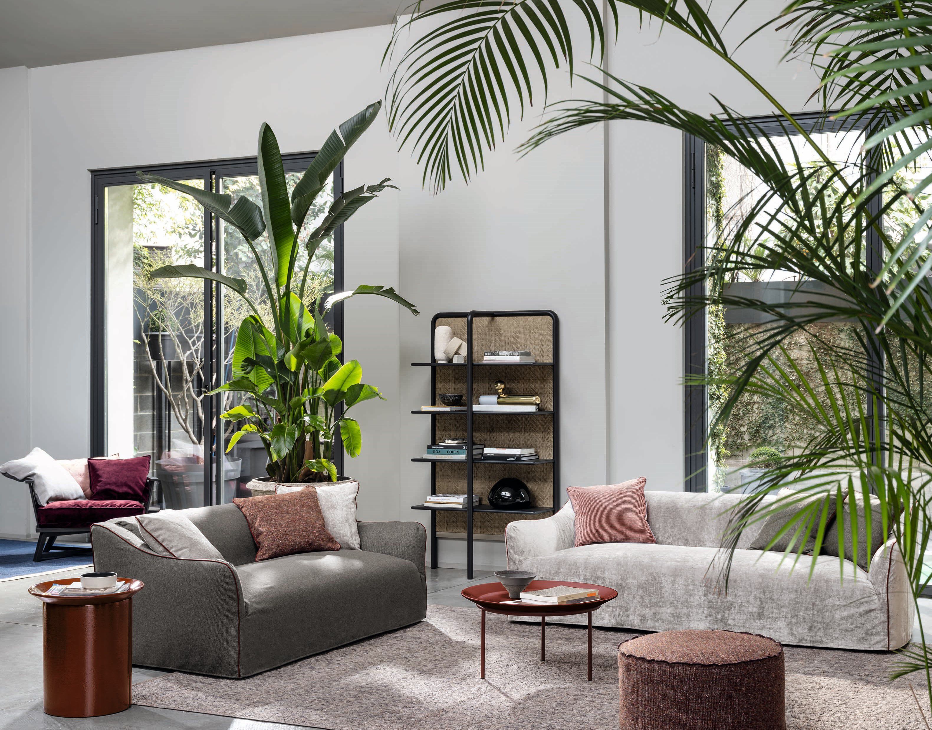 Ткань круглый съемный пуфик Gervasoni ARCH-00116994 - Вид №2