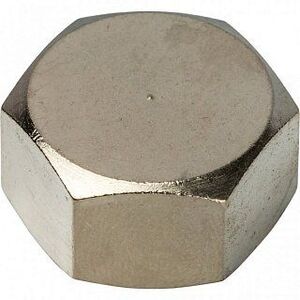 Заглушка ВР 3/8" никель STOUT