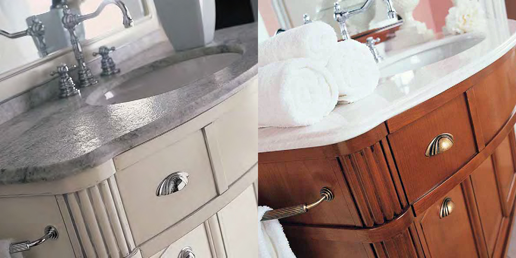 Комплект мебели для ванной комнаты Tiffany №3 Eurodesign 48 - Вид №1