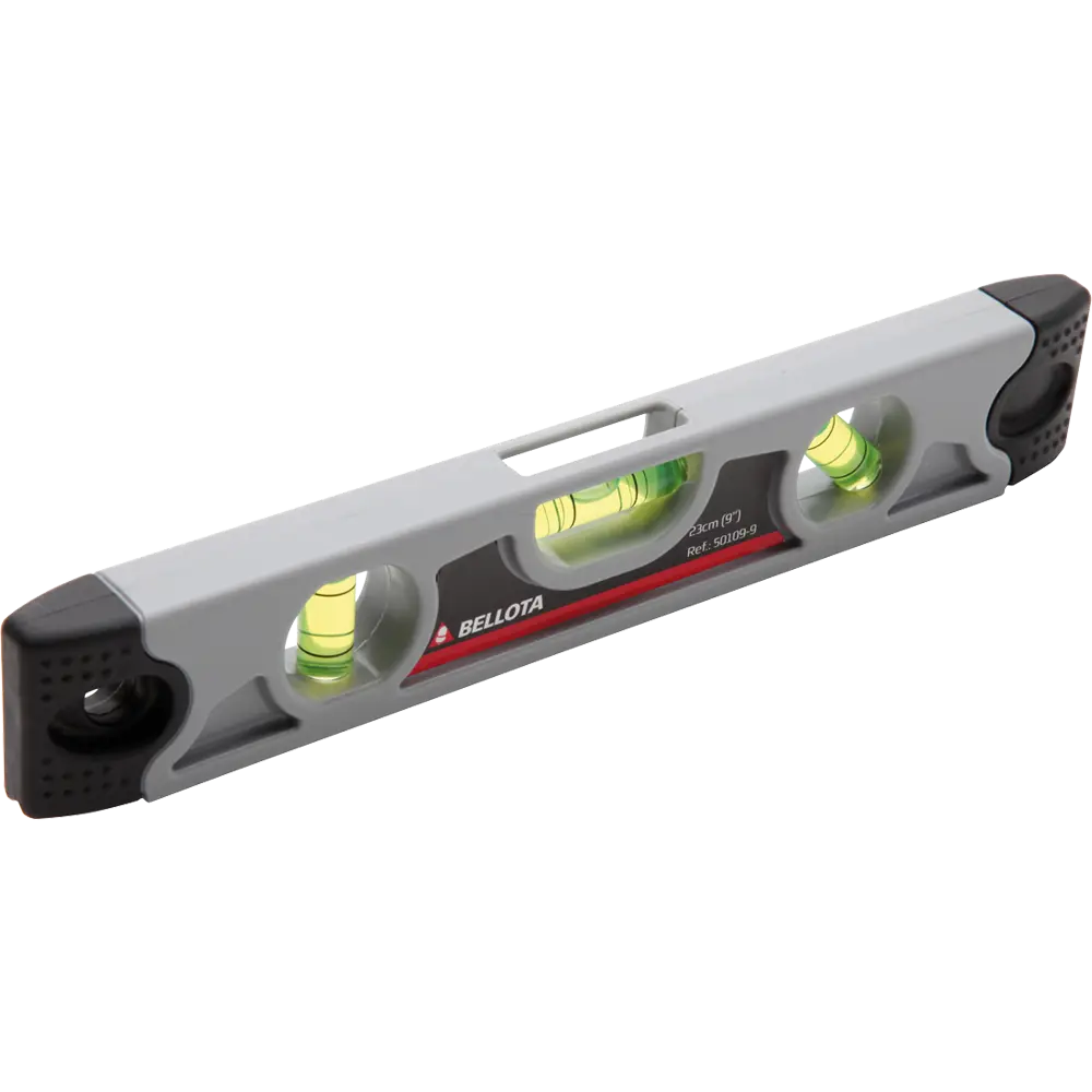 Магнитный уровень Bellota Торпедо 230 мм с тремя глазками 84662627 STLM-0848953