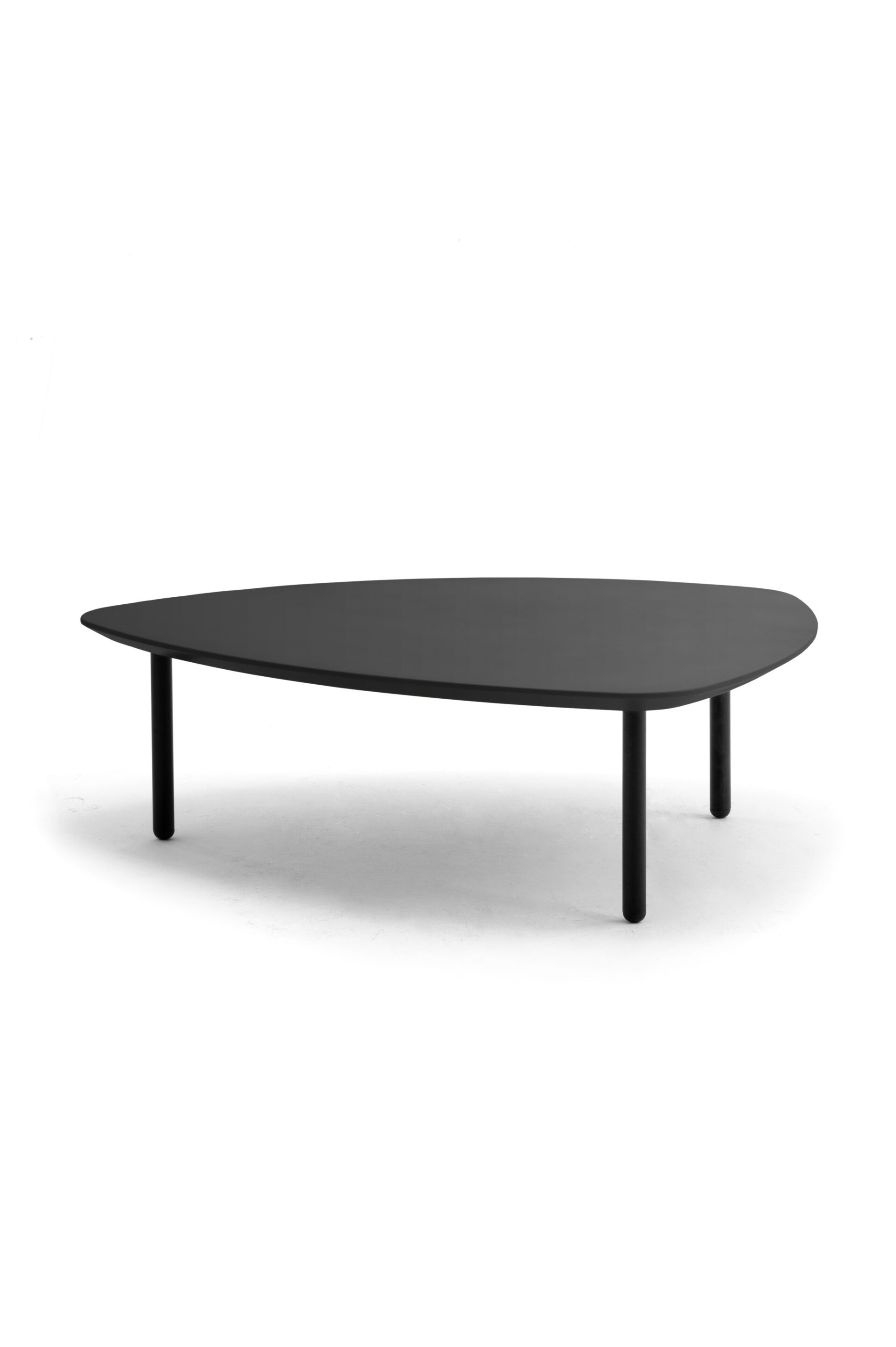 Низкий журнальный столик с треугольным лаком из стали и МДФ Leyform Eos ARCH-00006476 - Вид №5