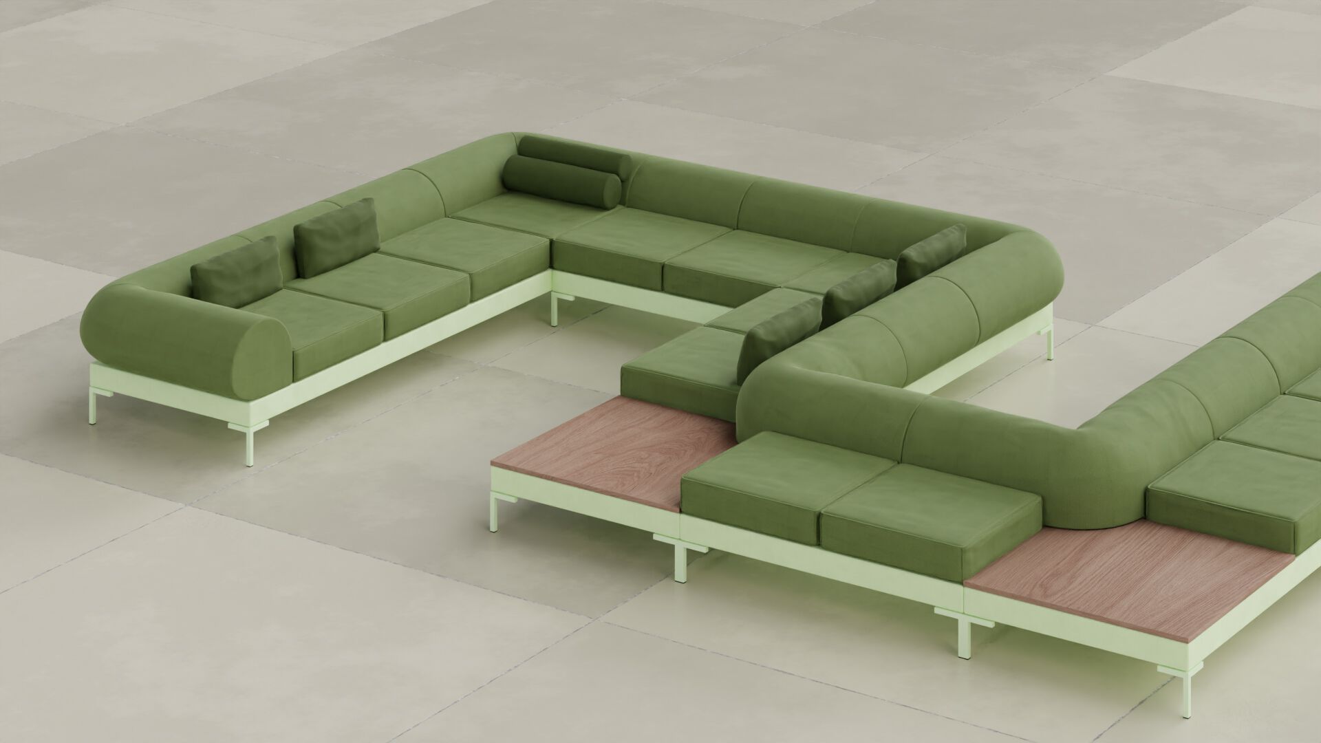 2-местный тканевый диван Branca Lisboa GEMA ARCH-00030628 - Вид №6