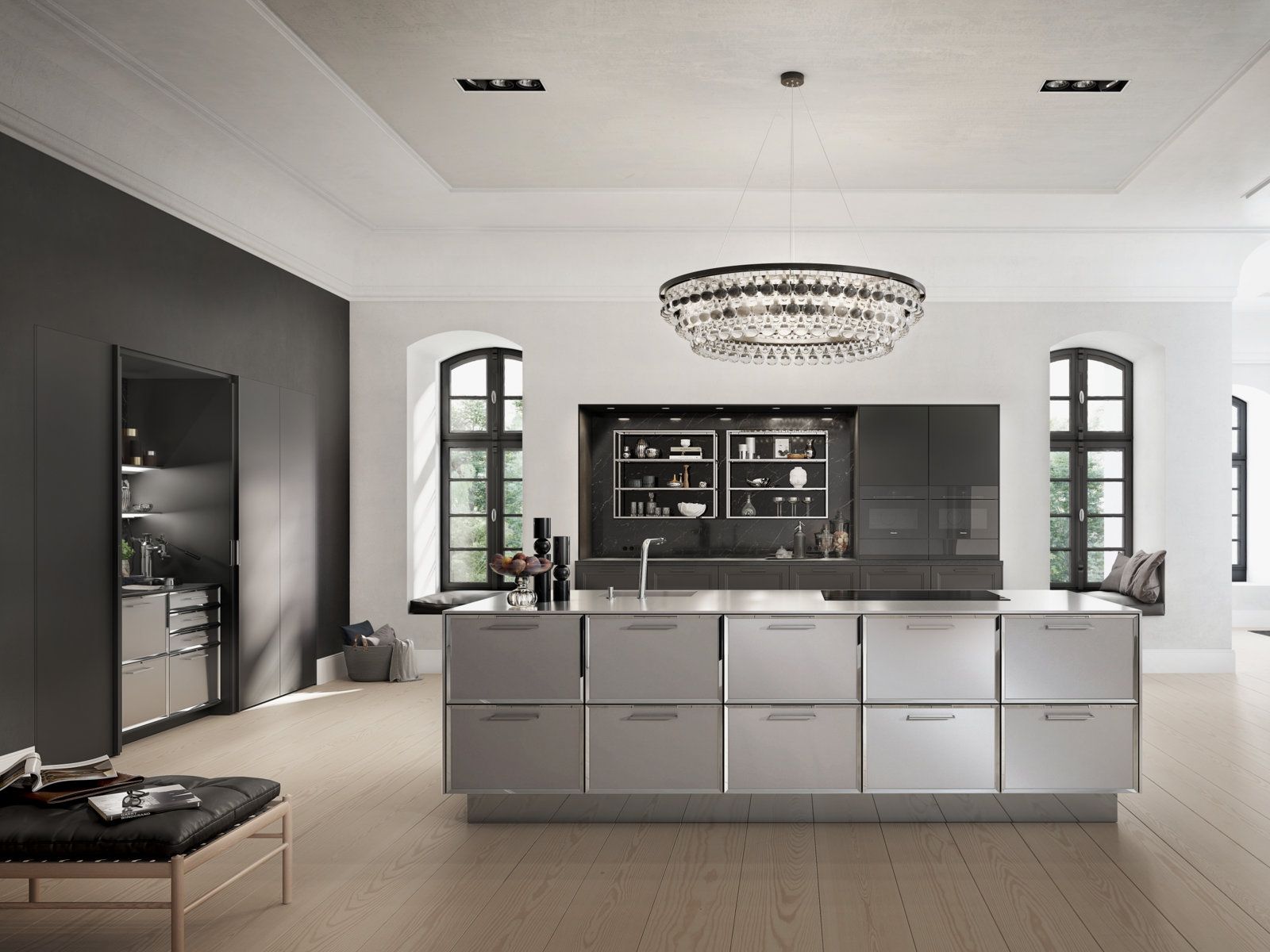Кухня с островом SieMatic SieMatic CLASSIC - SE 2002 BA ARCH-00003781