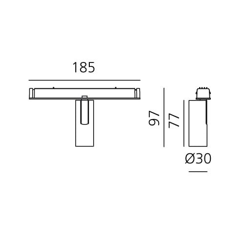 Алюминиевое освещение трека Artemide Turn Around ARCH-00079415 - Вид №58