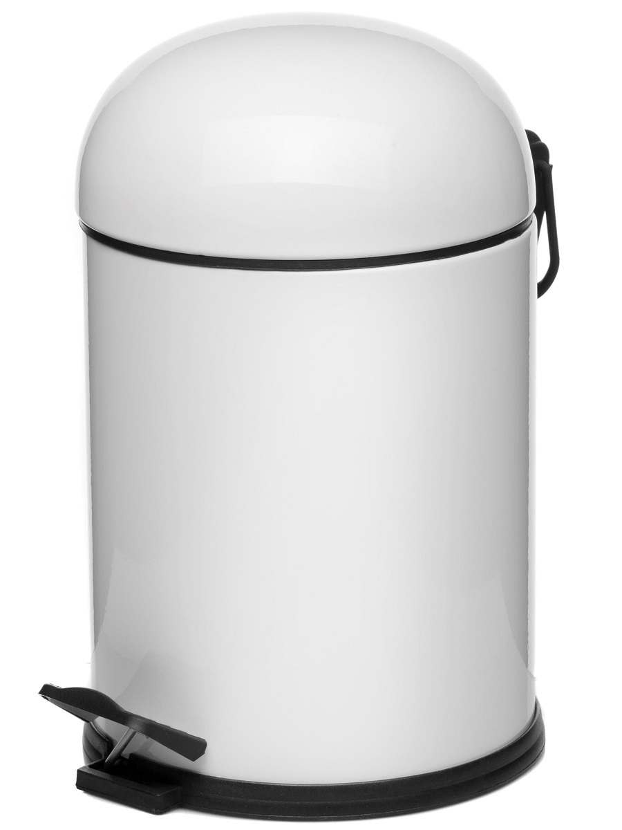 Вёдра с педалью и крышкой Aquarius 5L White NAVAKO 11020