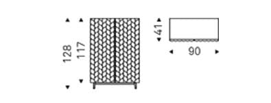 Деревянный шкаф с распашными дверцами Cattelan italia SPIGA ARCH-00122613 - Вид №1
