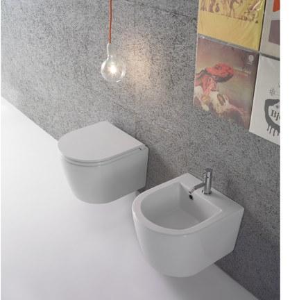 Fos09/10/11/12 bi Биде подвесное FORTY3 Ceramica Globo - Вид №6