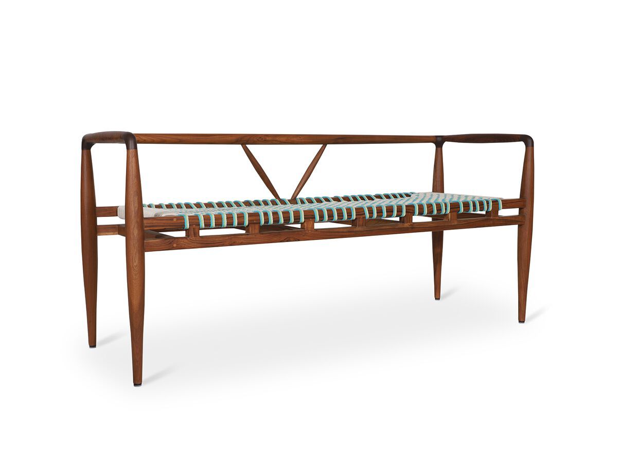 Скамейка из тикового дерева Alankaram BANGKU ARCH-00151039