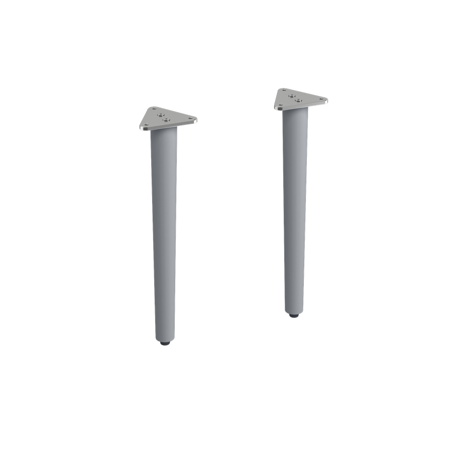 Burlington Chalfont Ноги Chalfont - Окрашенная отделка (пара) в матовом черном CHLEGMB  - Вид №1