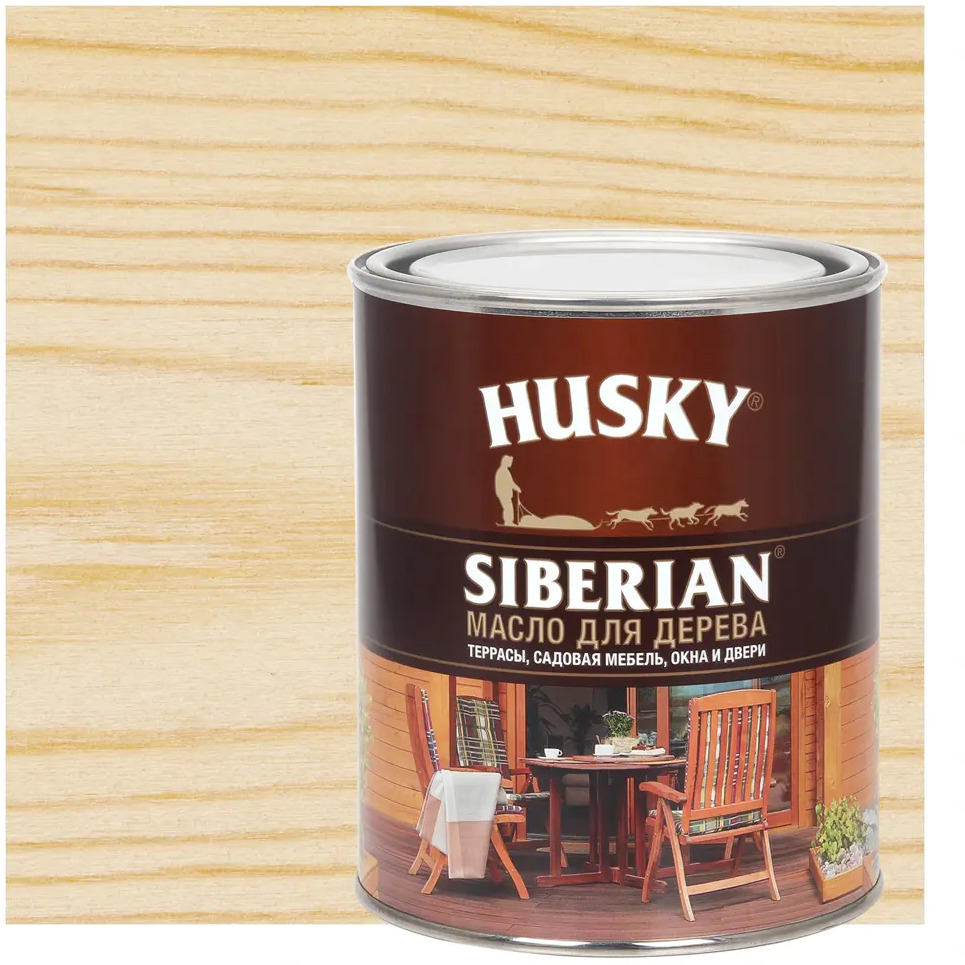Масло для дерева Husky Siberian - защита и подчеркивание природной текстуры 85578883