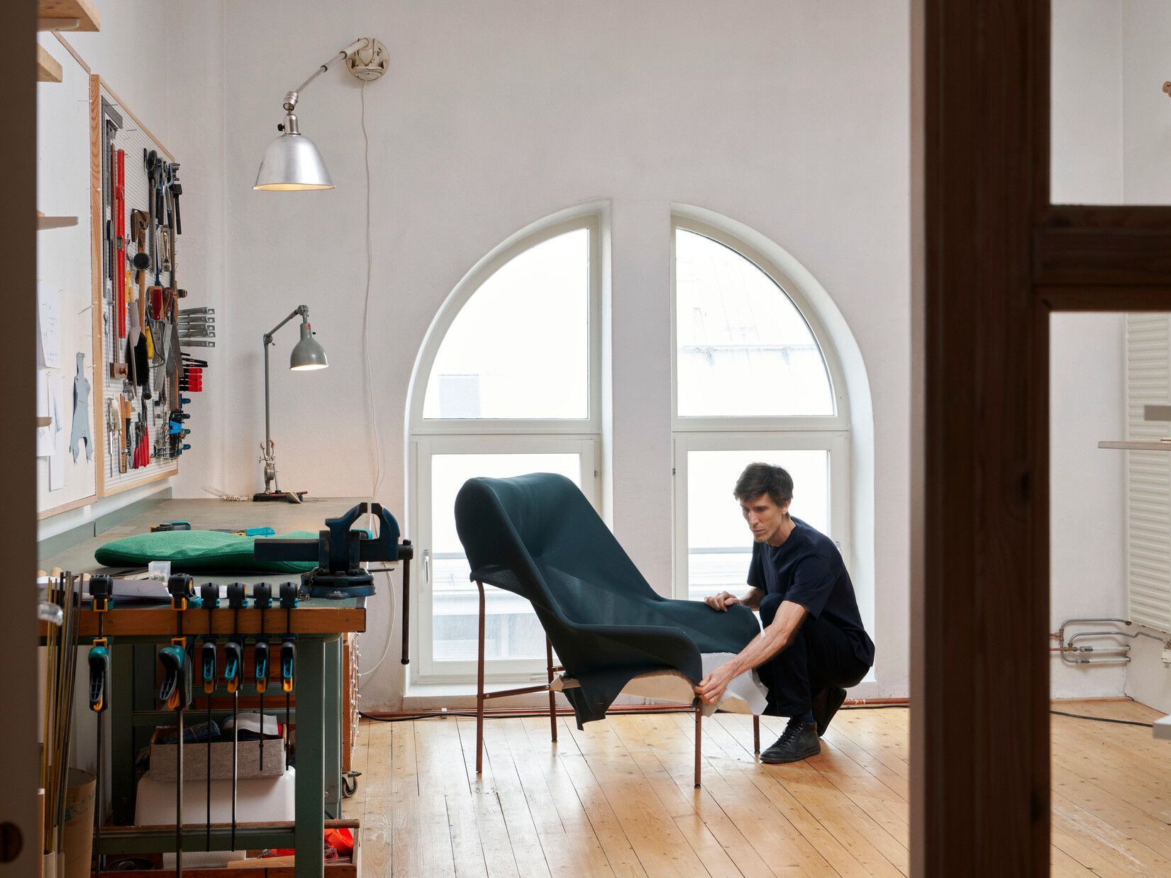 Съемное тканевое кресло с подлокотниками Hay O2 ARCH-00082878 - Вид №37