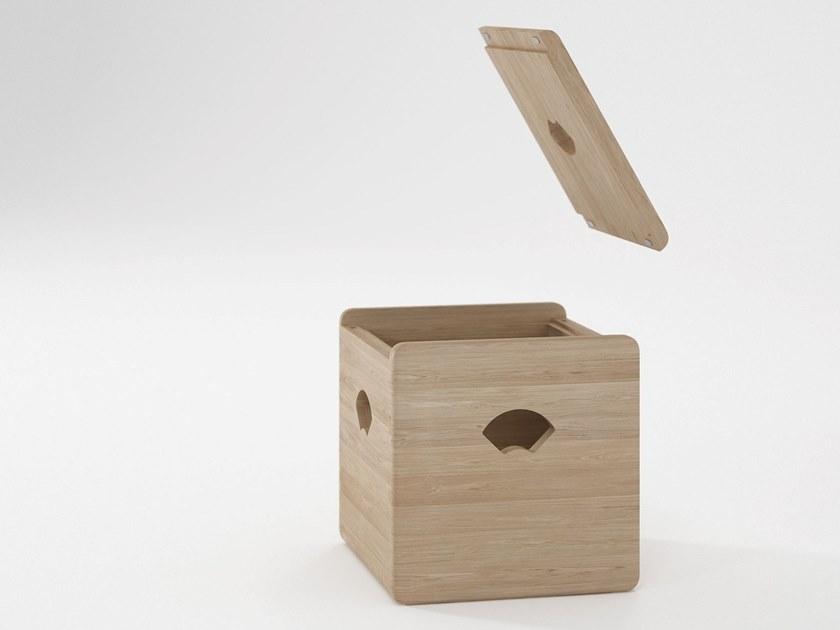 KARPENTER Пуф для хранения из массива дерева East Ea09-oo, ea09-wo - Вид №1