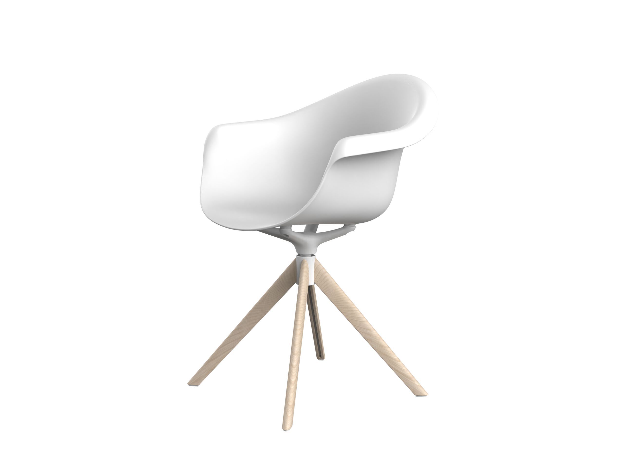 Поворотный стул с подлокотниками Vondom встроенный ARCH-00104654 - Вид №1