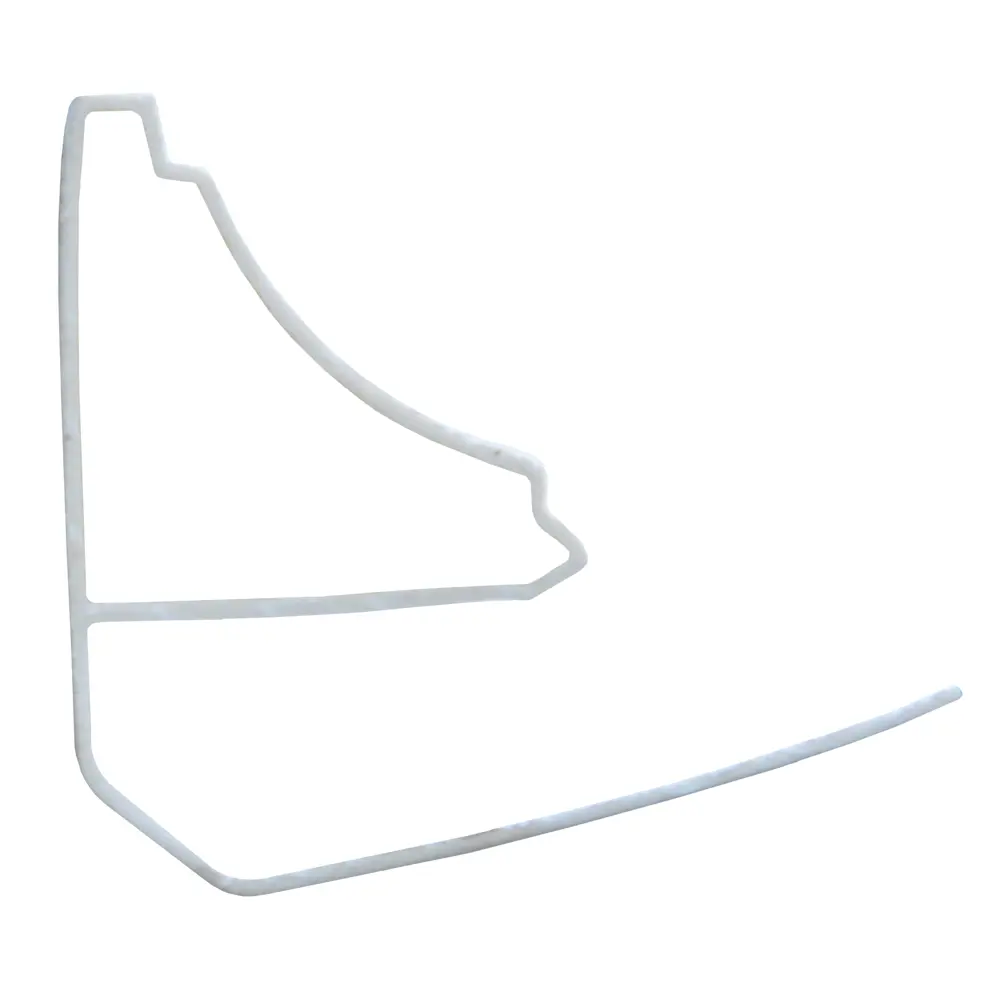 Плинтус ПВХ потолочный для панелей 10 мм Белый 3000 мм Santreyd STLM-2011033 - Вид №3