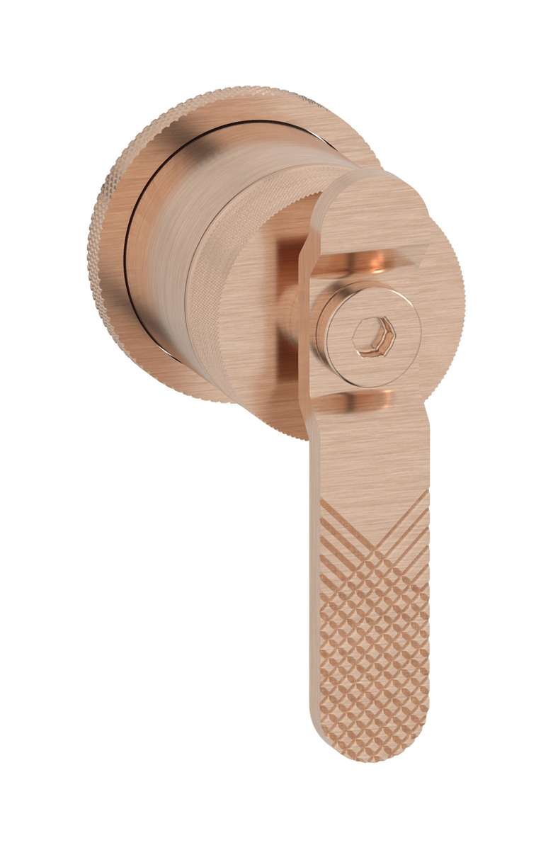 Внешние части встроенного смесителя на 1 потребителя WE ARE IB b2305sr Brushed Rose Gold Bold