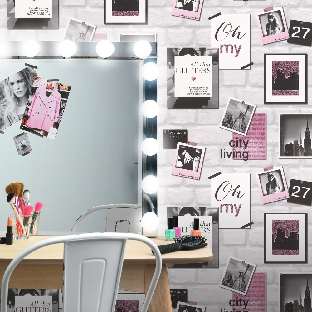 Обои бумажные Rasch Kids & Teens серые 0.53 м 212709 STLM-2108673 - Вид №2