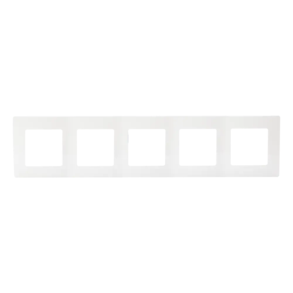Рамка Legrand Etika для розеток и выключателей - белая глянцевая 17356337 STLM-0007973