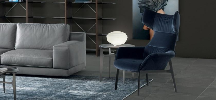 Natuzzi Кресло из ткани sun-id-1352107 - Вид №1