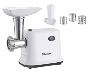 9199311 Мясорубка электрическая Sakura SA-6420SW белый