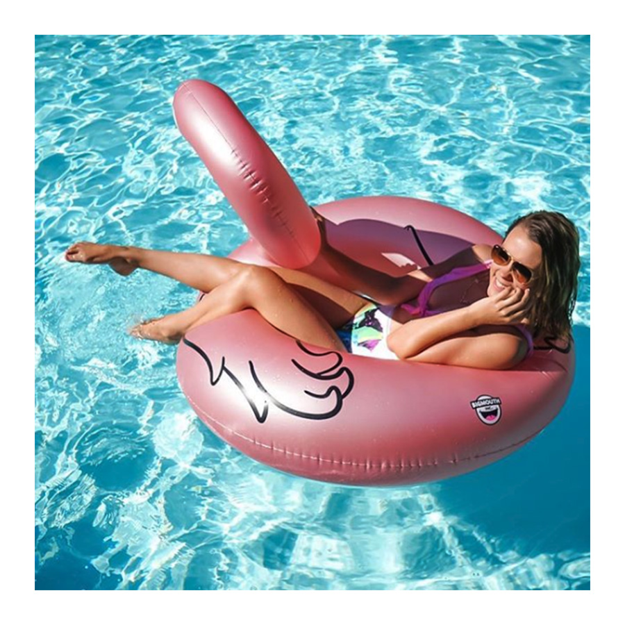 TAPF-0031 Круг надувной , flamingo rose gold BigMouth  - Вид №1