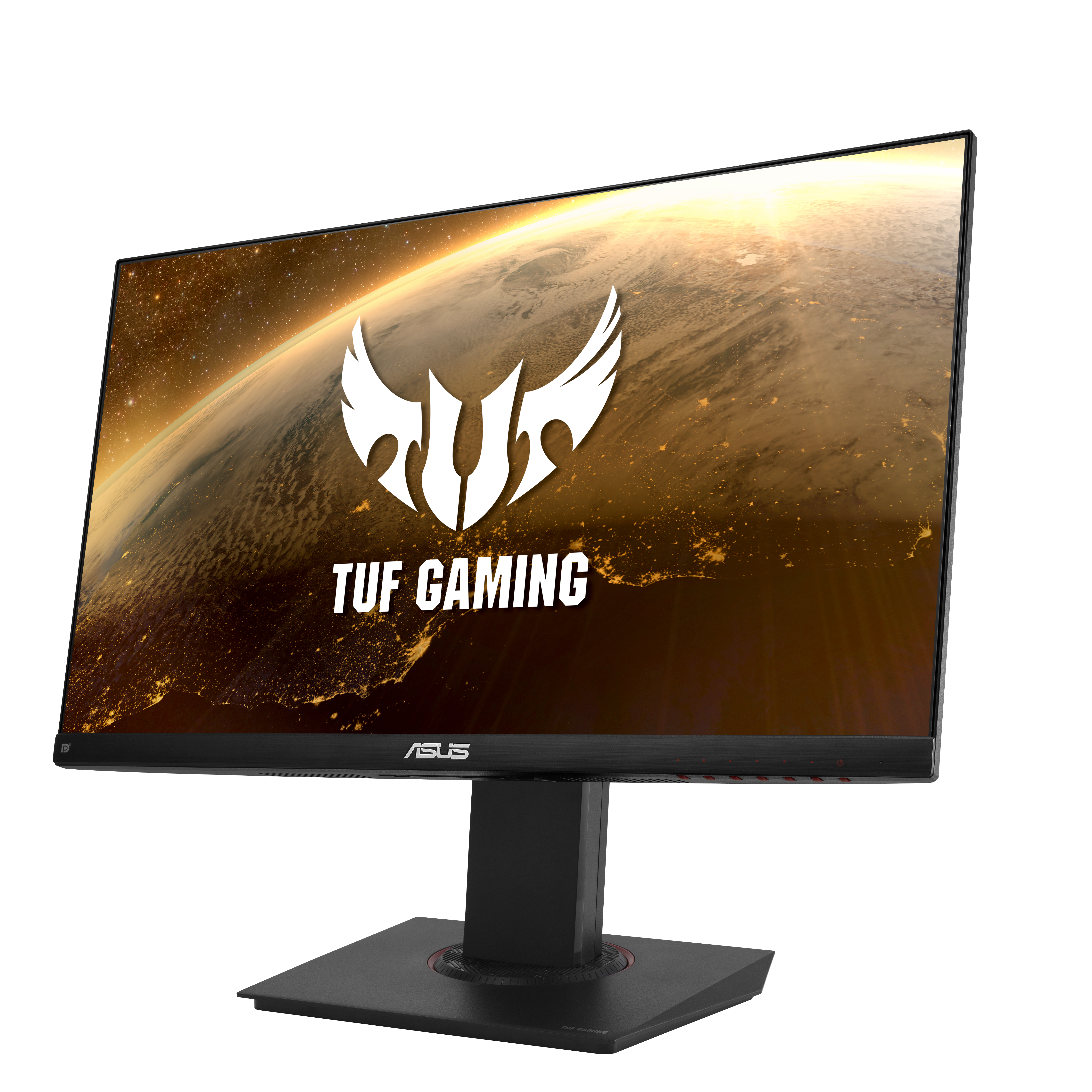 90LM05E0-B01170 tuf gaming vg249q gaming monitor, 23.8" full hd (1920x1080), 144hz, ips, 250 cd/㎡, 178°(h)/178°(v), speakers, hdmi, d-sub, dp, extreme low motion blur™, adaptive-sync, freesync™,1ms (mprt), frameless design, has, vesa 100x100, black ASUS A Santreyd  - Вид №1