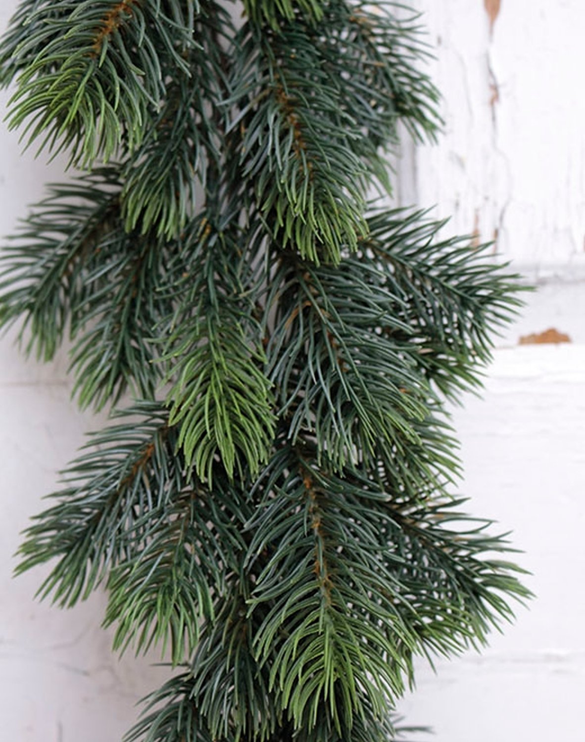 1821 883 a3 Гирлянда из искусственной ели, синтетический материал, 180 см, зеленая H-andreas  - Вид №7