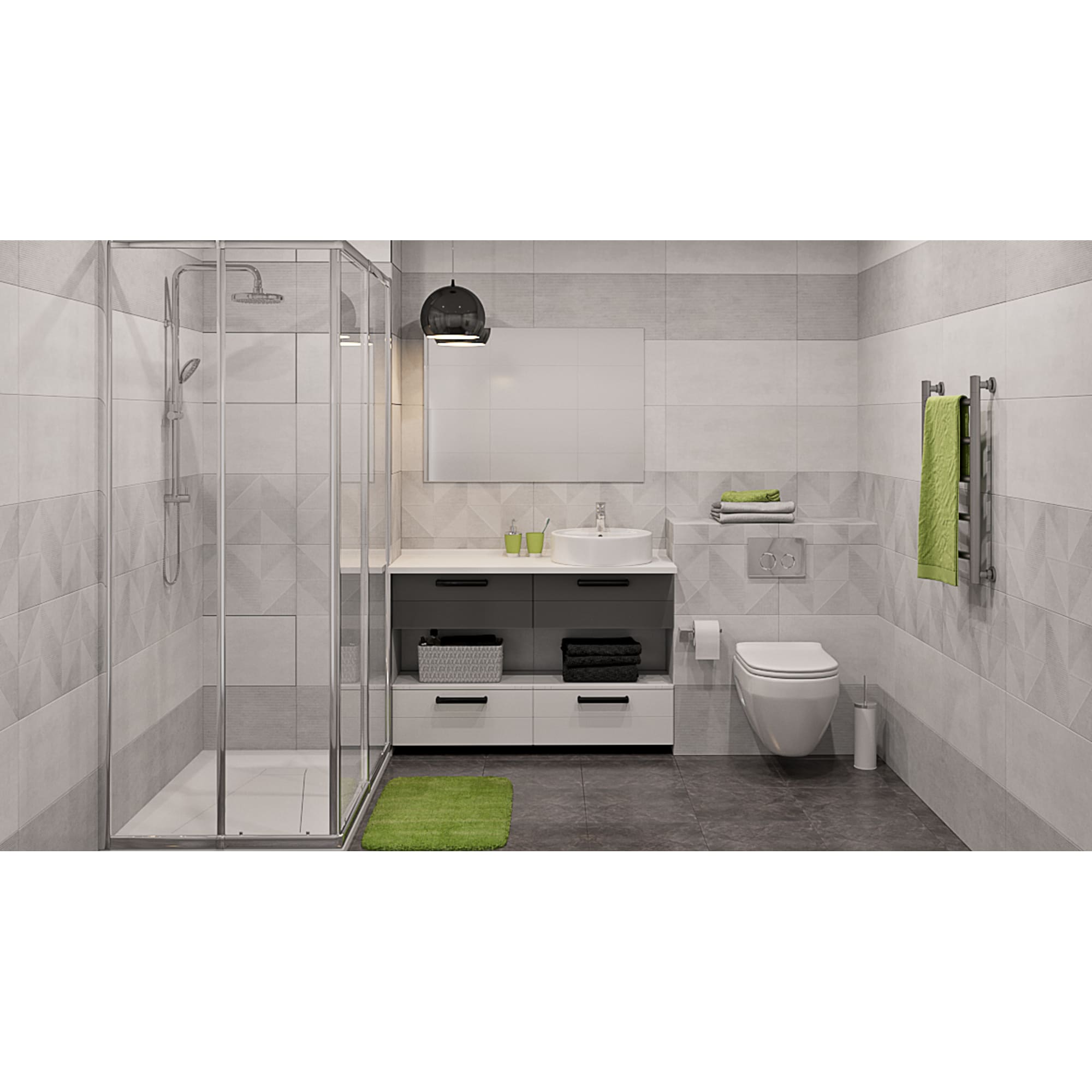 11880840 Зеркало 004 без полки 60 см Santreyd  - Вид №6