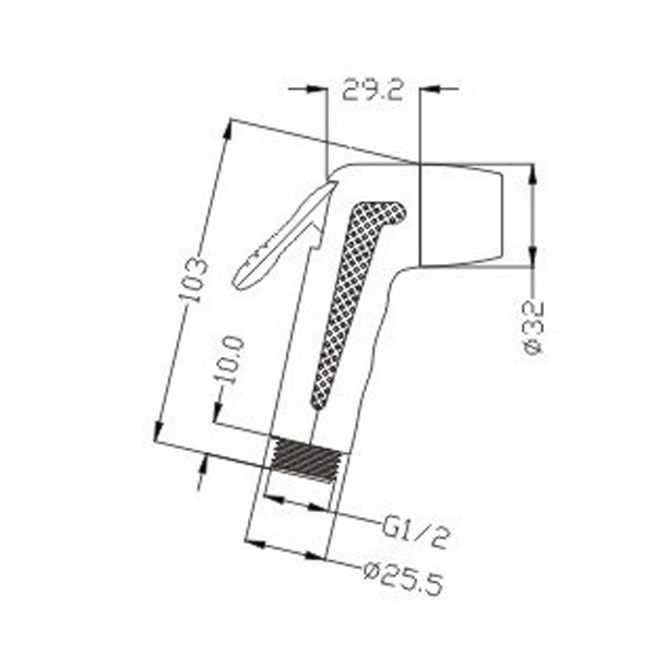 AGD 20.3108 P  Душевая стойка  ARGO kran agd203108p - Вид №1