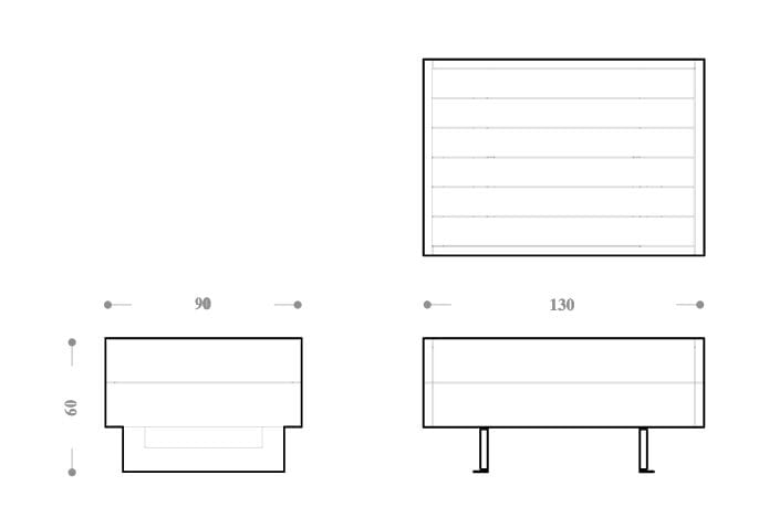 Наружное сиденье из стали и дерева DIMCAR нас ARCH-00055894 - Вид №6