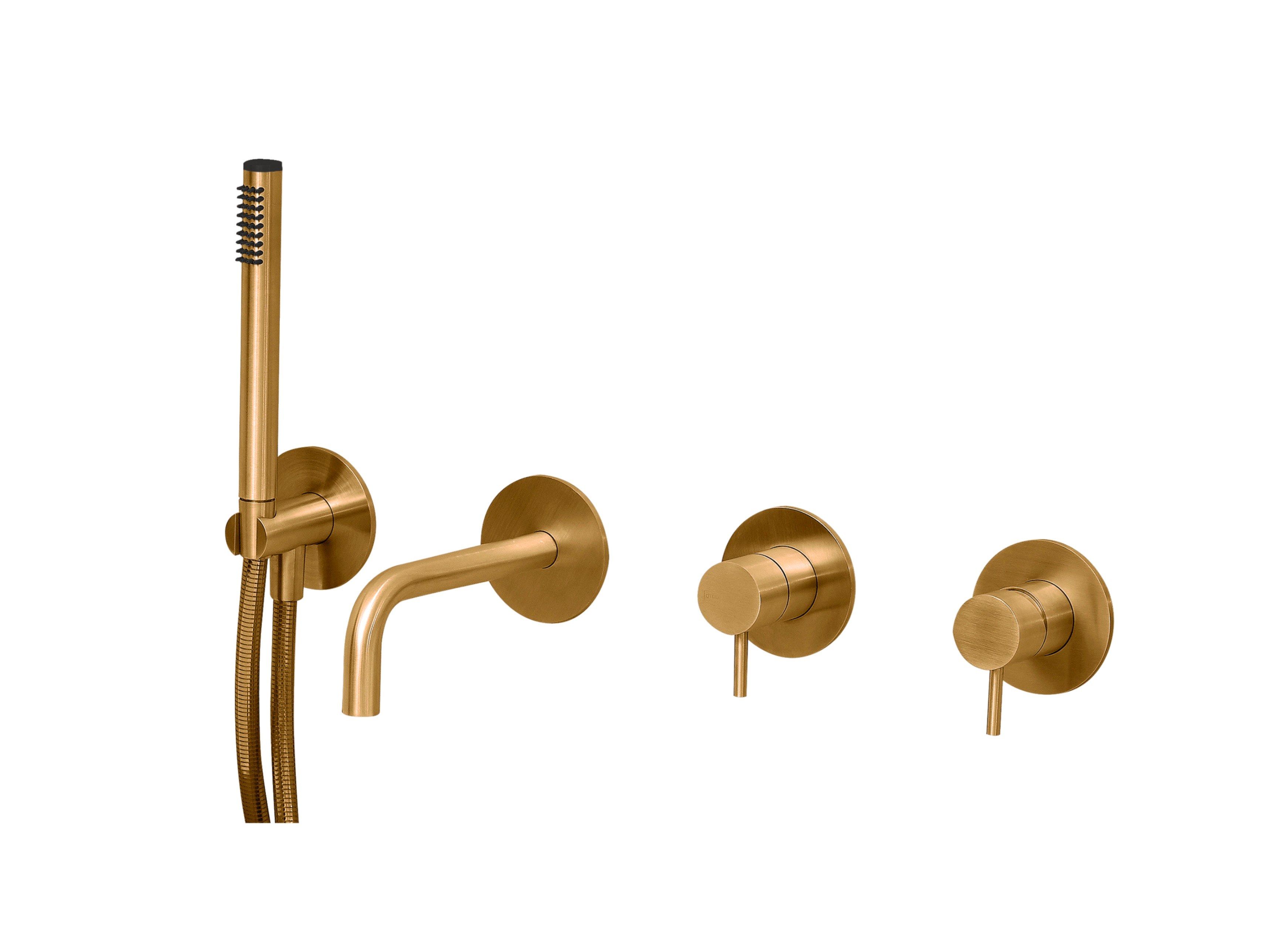 Смеситель для ванны из нержавеющей стали с ручным душем D LINE Qtoo ARCH-00082851 - Вид №1