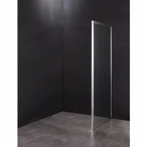 Orange E03-080TCR Душевое ограждение (перегородка). Габариты 80х190см. хром Никель