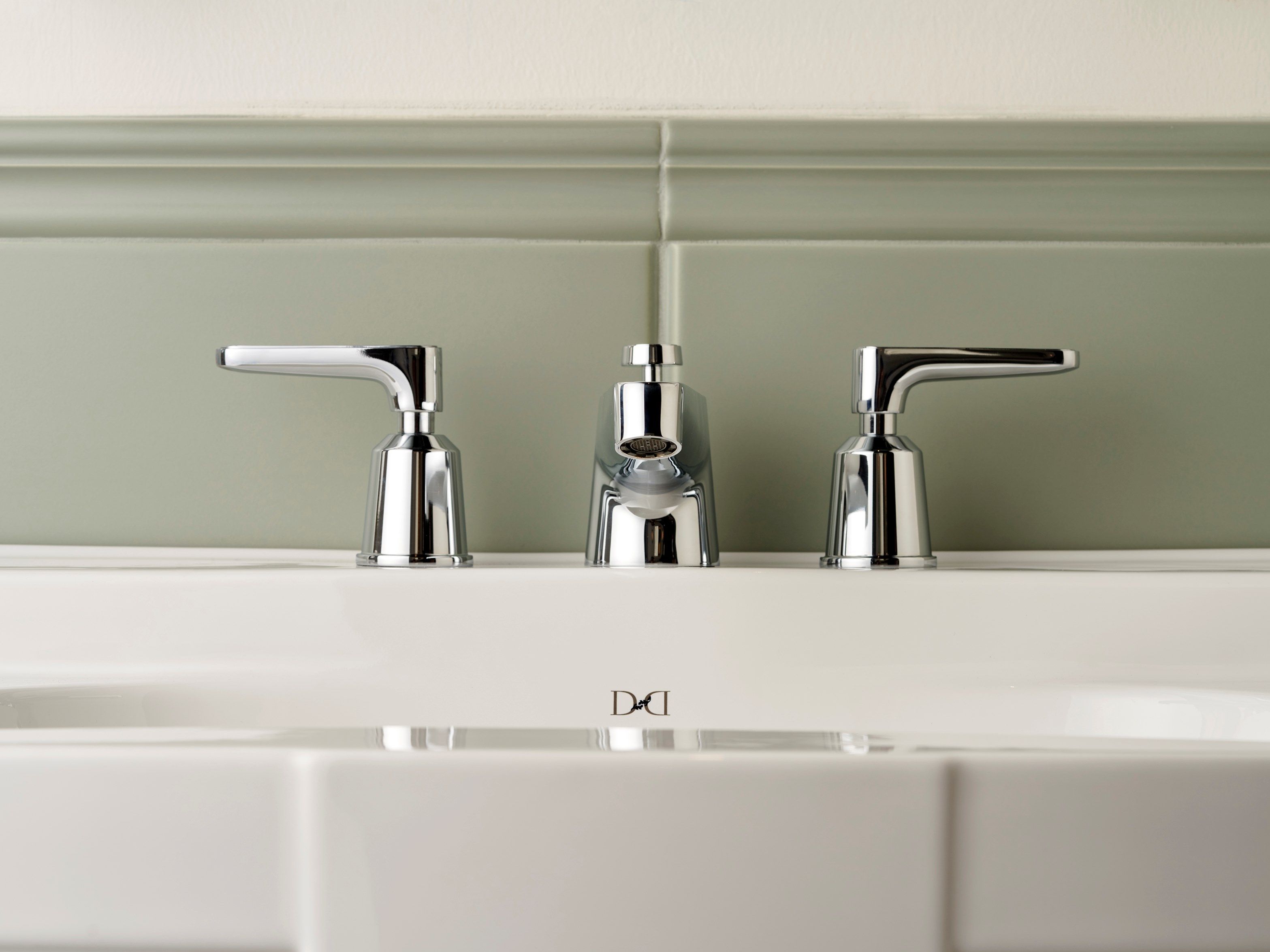 Смеситель для раковины с 3 отверстиями Devon&Devon Twenties ARCH-00098972 - Вид №5