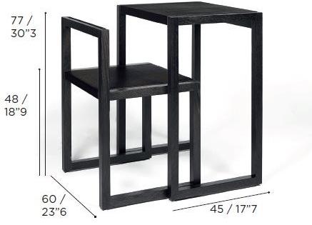 Wildspirit Письменный стол из дерева и телячьей кожи sun-id-1507274 - Вид №13