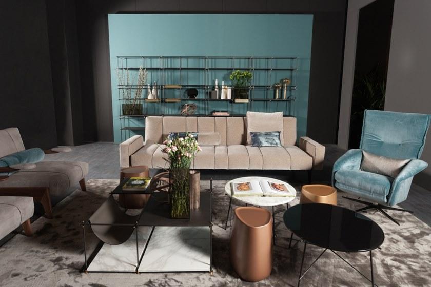 Vibieffe Модульный диван из кожи или ткани 50 italo sun-id-1480018 - Вид №7