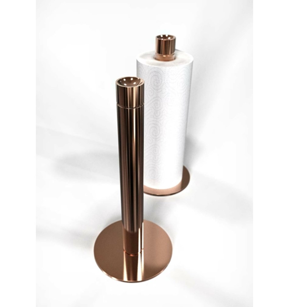 FROST Держатель для кухонных рулетов 5л, большой » медь Нержавеющая сталь Медь N1923-1-C  - Вид №1