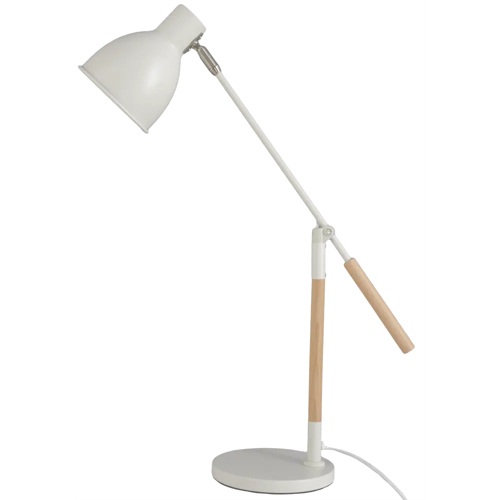 Светильник настольный «Nature» KD-333 1хЕ27х40 Вт, цвет белый CAMELION STLM-2016976