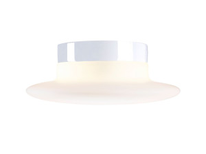 Настенный светильник / потолочный светильник из опалового стекла и фарфора