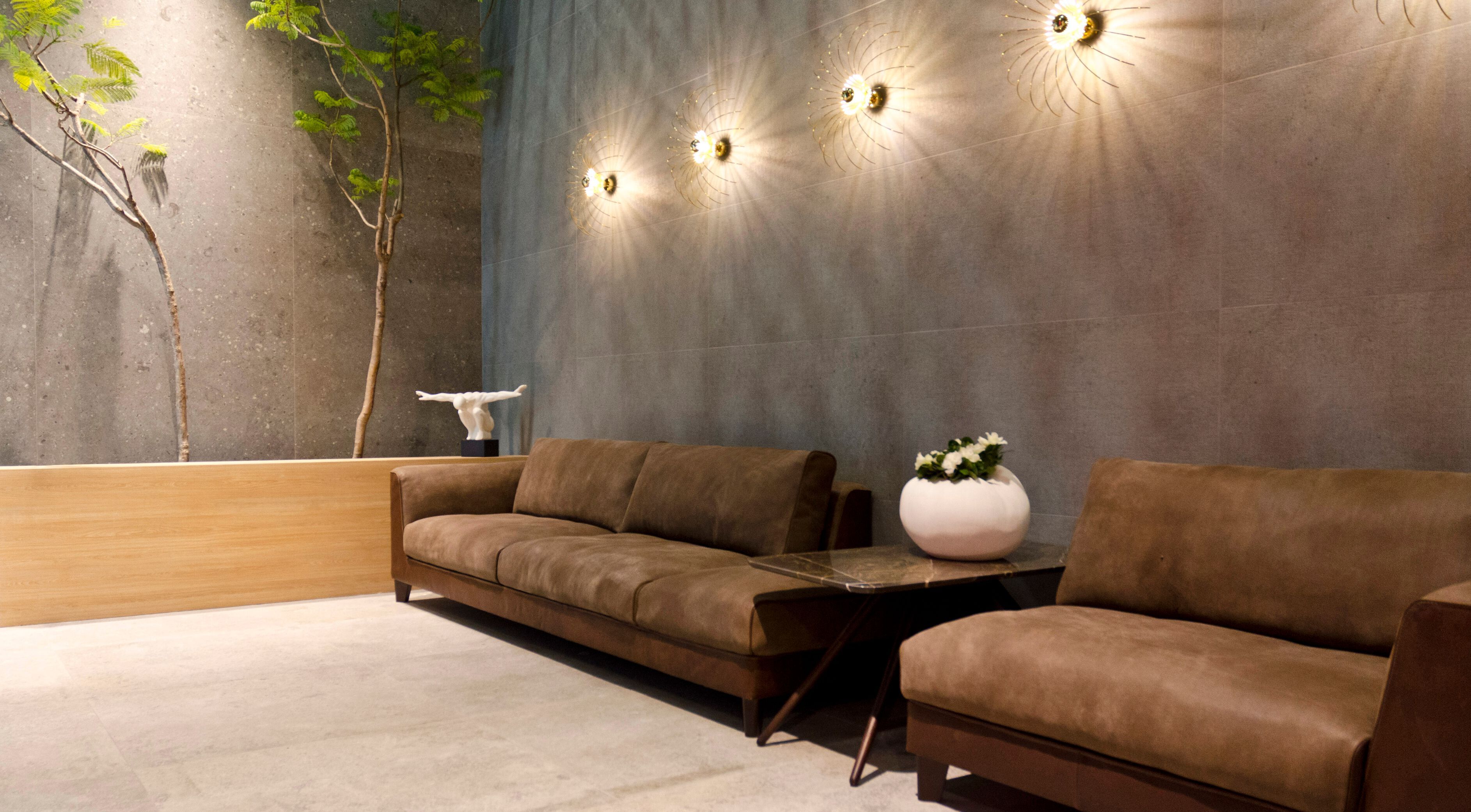 Секционный диван из кожи и ткани Borzalino статус-кво ARCH-00079190 - Вид №3