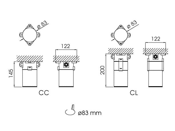 Светодиодный потолочный аварийный свет DAISALUX Lens ARCH-00053511 - Вид №3