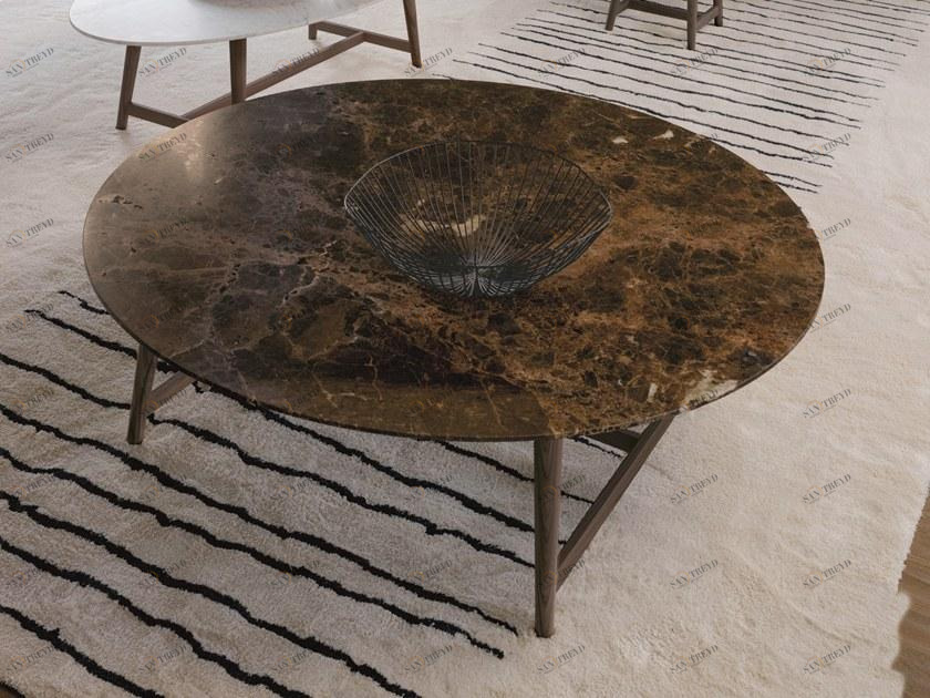Désirée divani Круглый журнальный столик из мрамора sun-id-1468824