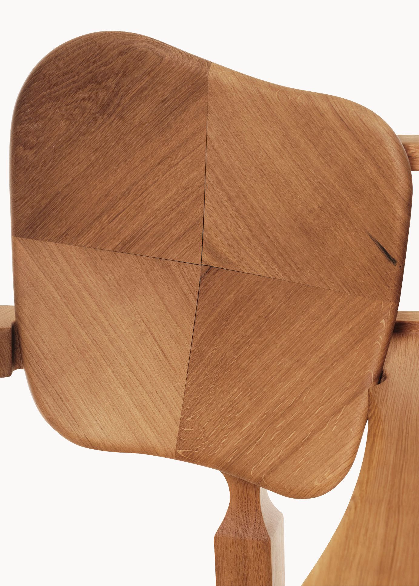 Скамья из массива дерева со спинкой BD Barcelona Гауди ARCH-00078953 - Вид №3