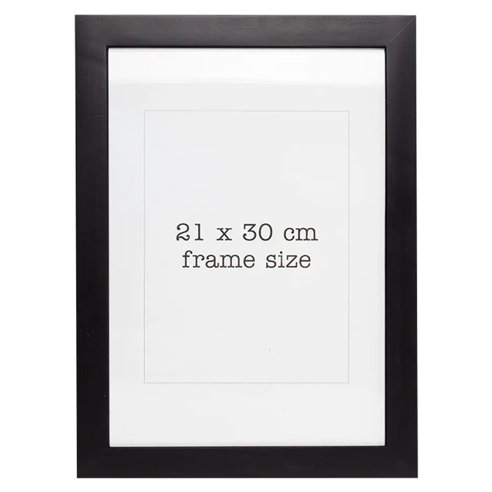 Рамка Trendline 21х30 см дерево цвет чёрный Santreyd STLM-2063962