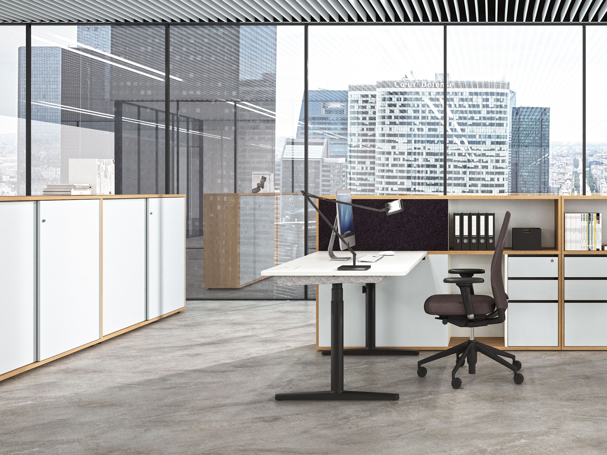 Двухфазный офисный шкаф werner works basic S ARCH-00125195 - Вид №4