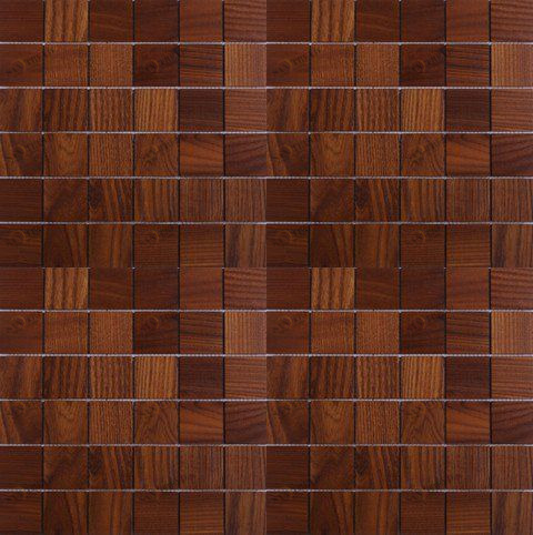 Мозаика и 3D панели из дерева Da Vinci Мозаика 45х45 Термо 084 Термоясень Селект (Гладкая) 280х280 мм 1301100084