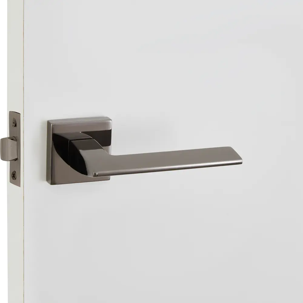Дверные ручки 139 F комплект цвет графит 85224936 STLM-2118795 Santreyd  - Вид №6