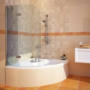 Шторка на ванну 90x150 GV-102AR GUTEWETTER LUX PEARL