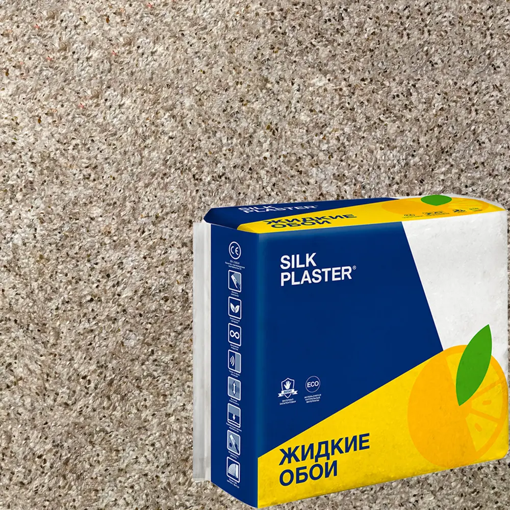 Жидкие обои Silk Plaster Absolute А232 1.375 кг цвет кофейный 82736040 STLM-2158423 
